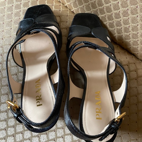 Preloved Prada Wedges - Picture 4 of 5